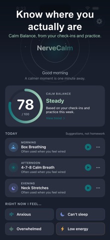 NerveCalm - Vagus Nerve Screenshot 1 of 6