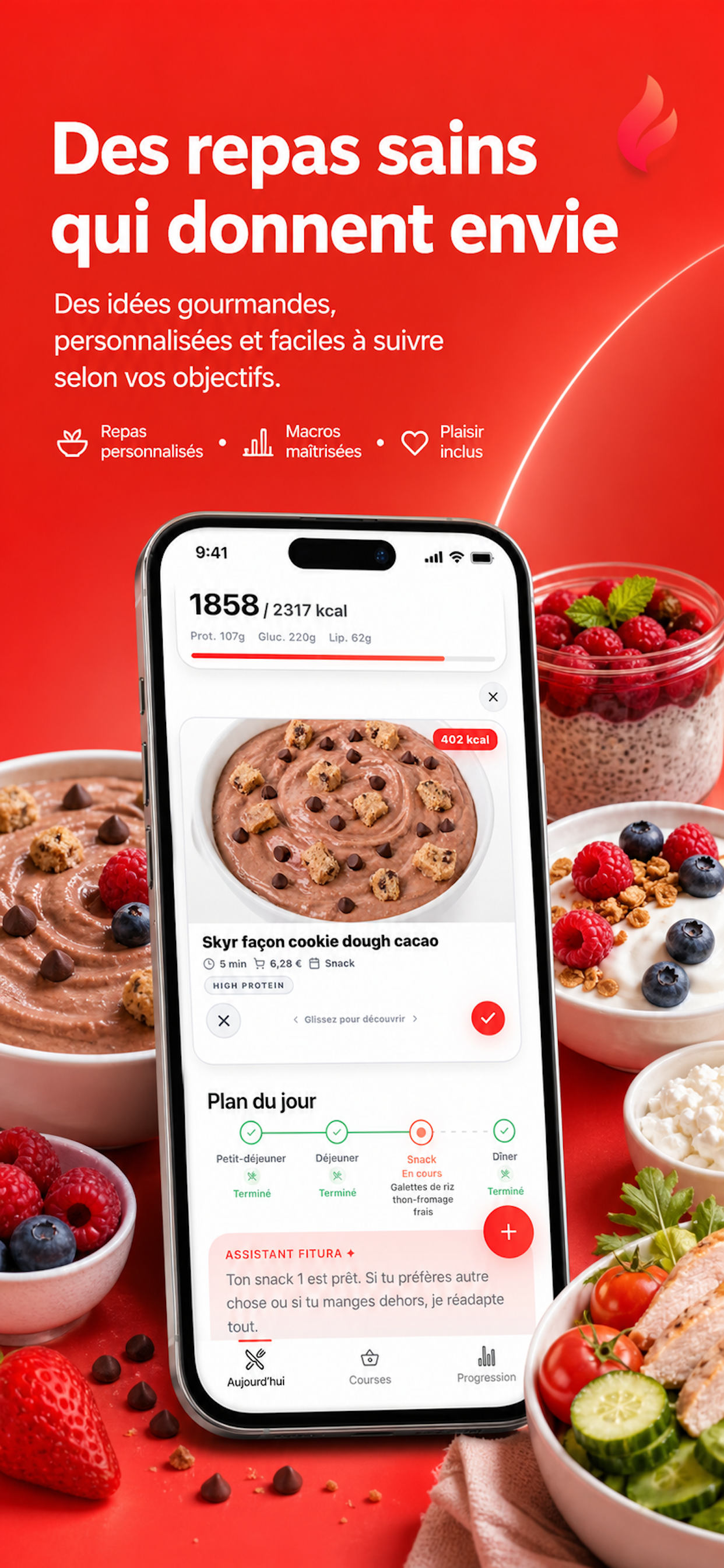 Fitura Calories & Courses IA