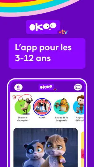 Capture d'écran de Okoo Dessins Animés Et Vidéos sur iPhone 1