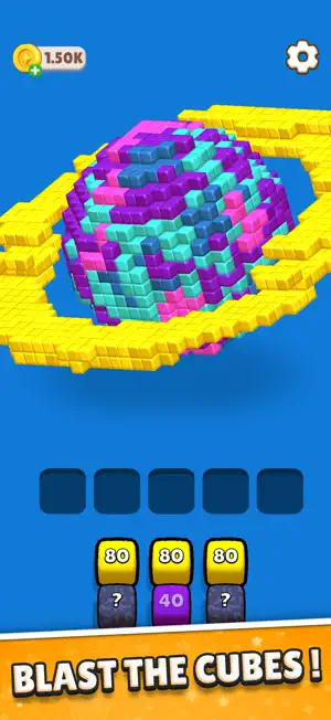 Cube Land Puzzle Game screenshot 1