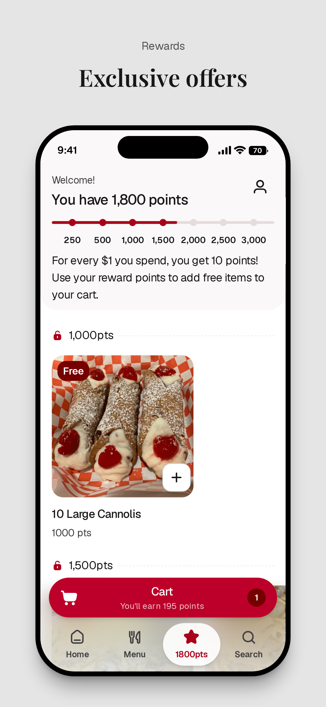 La Famiglia Pizza & Pasta screenshot 6