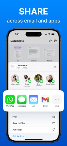 Document Signer App iPhone screenshot