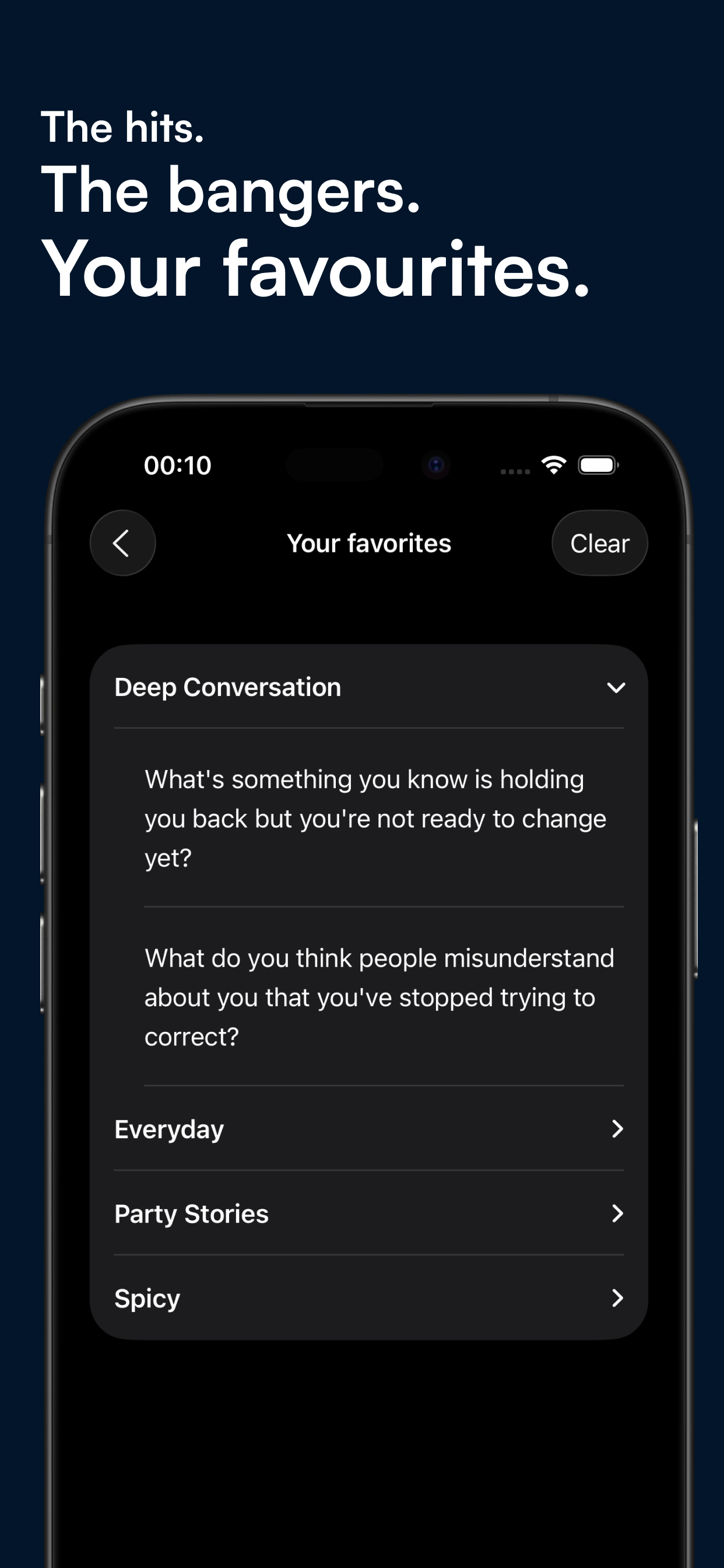 Unfiltered: Questions Game screenshot 7