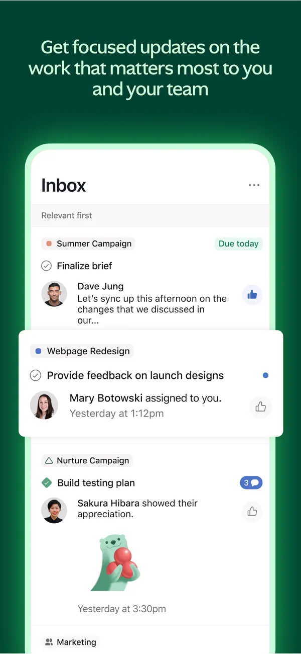 #3. Asana: Work Management (iOS) 来自: Asana, Inc.