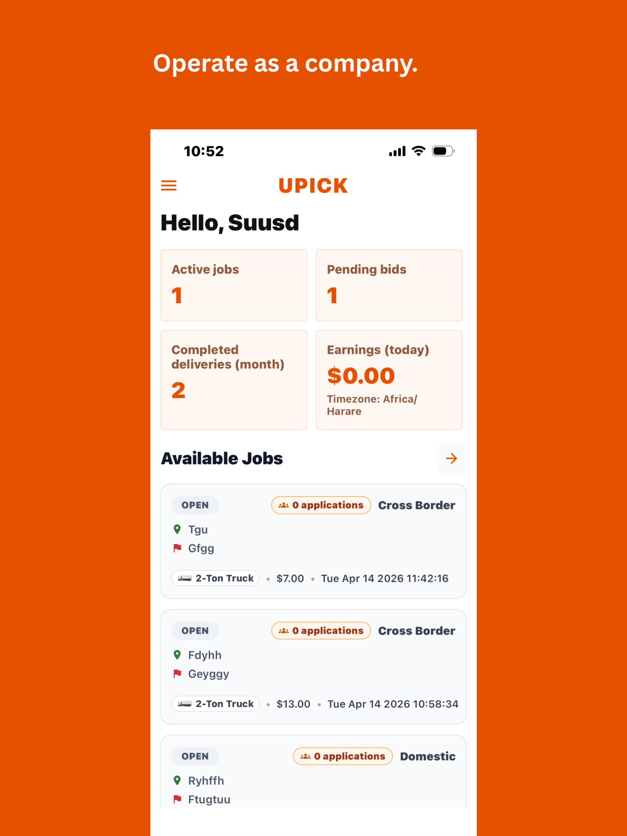 Upick App screenshot 9