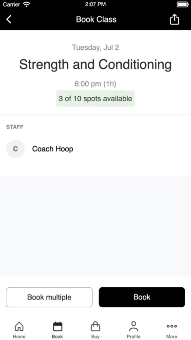 The Athletic Body iPhone screenshot 3 - Health & Fitness app