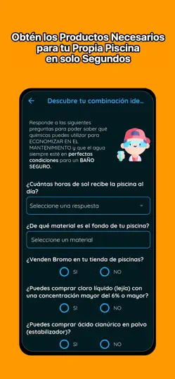 Captura de pantalla de Calculadora Para Piscinas en iPhone 6