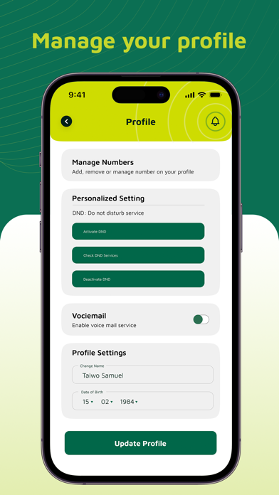 App screenshot