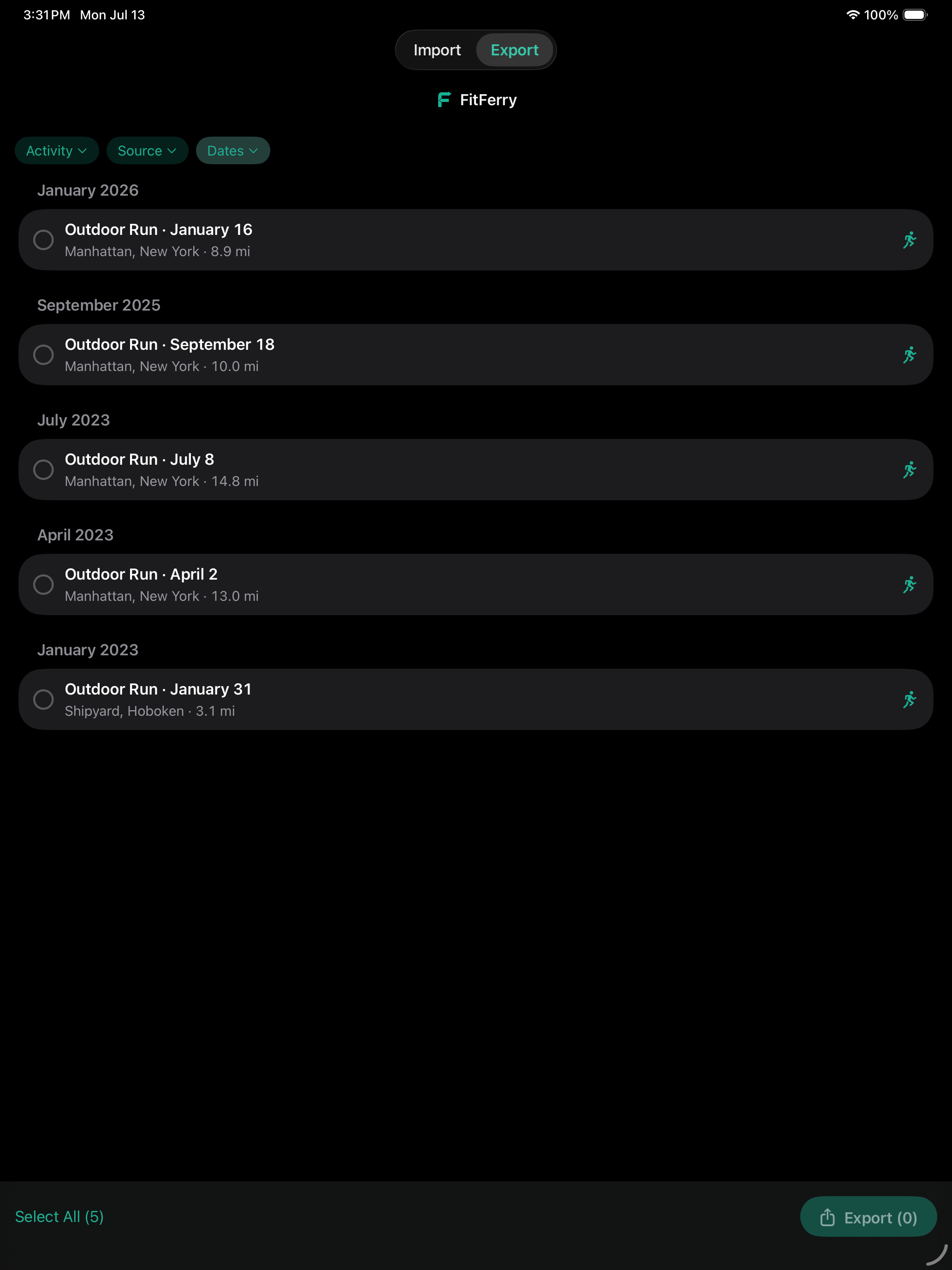 FitFerry screenshot 8