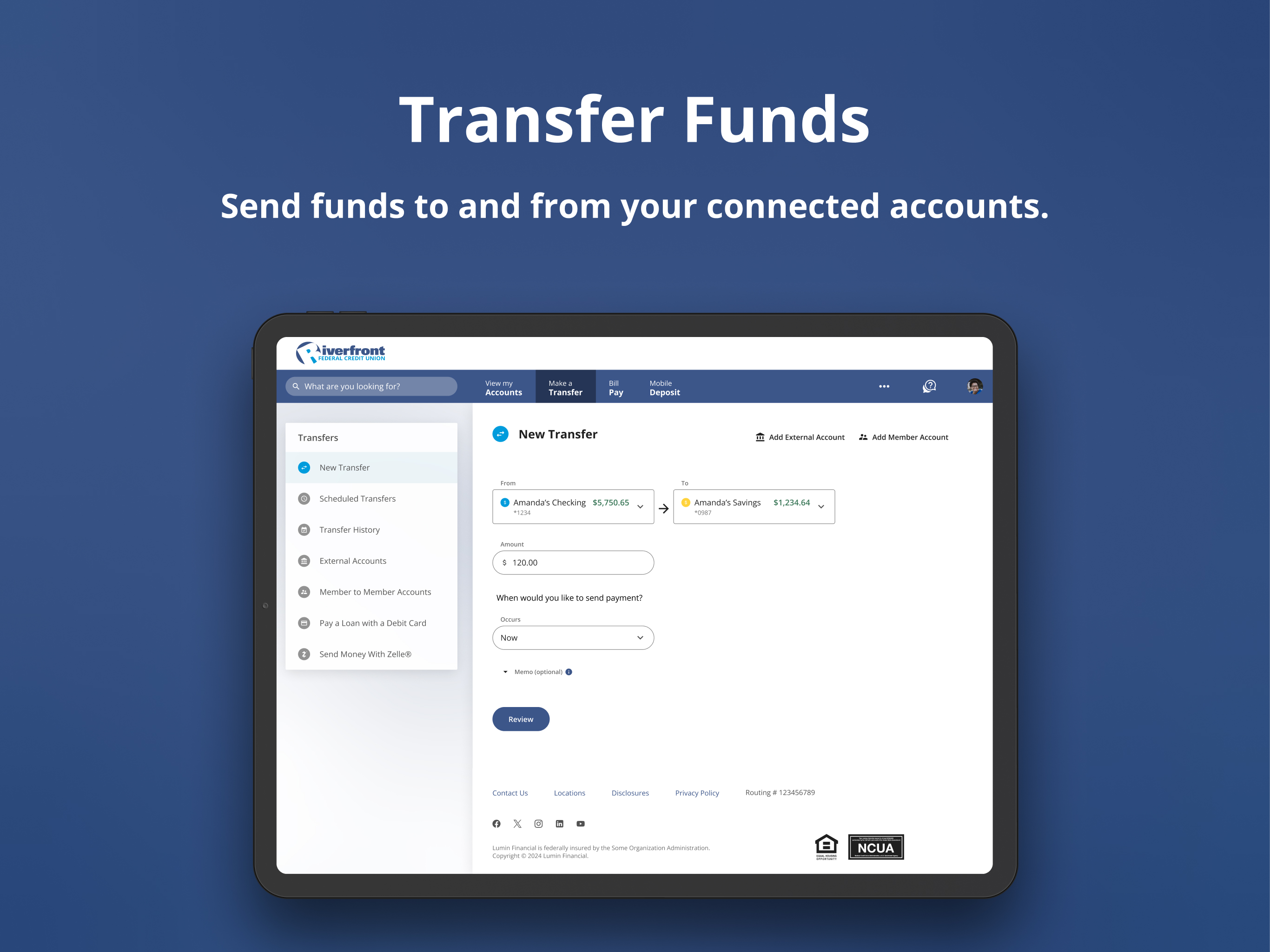 Riverfront FCU Digital Banking