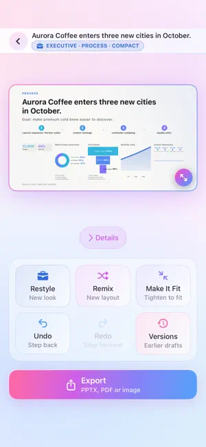 OnePage PPT: AI Slide Maker screenshot 3
