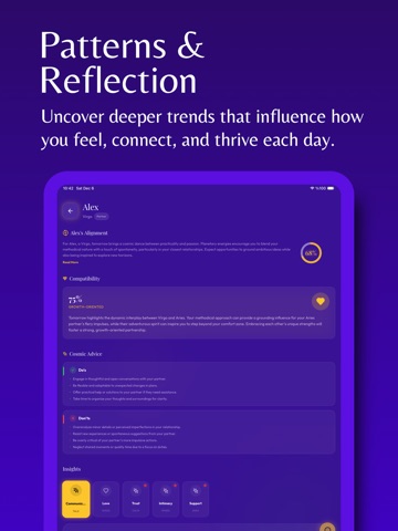 Tomorrow: Horoscope & Tarot iPad screenshot
