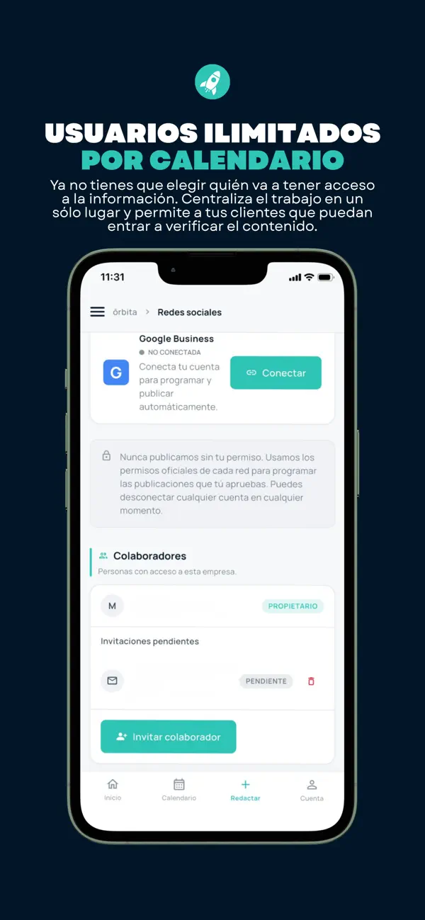 Screenshot #3 pour ōrbita: Marketing y redes
