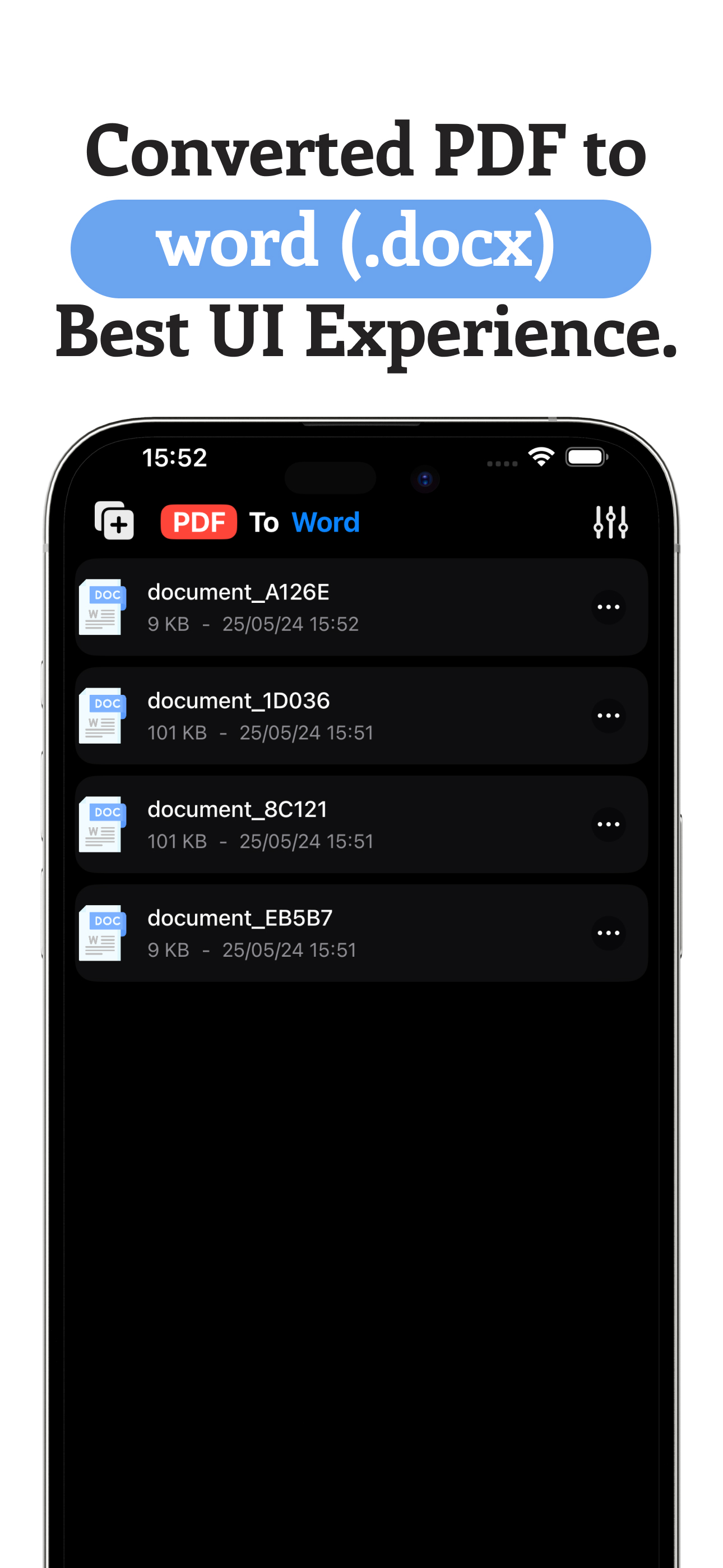 PDF to word : PDF Editable