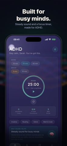 Luten: Sleep & Focus Sounds iPhone screenshot