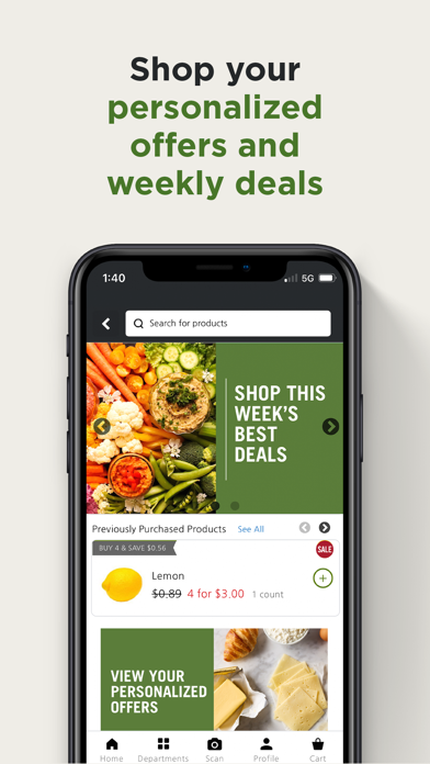Heinens iPhone screenshot 2 - Shopping app