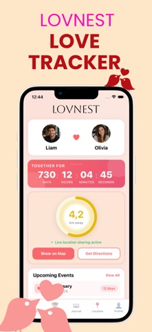 LovNest: Couple & Love Tracker Screenshot 1 of 6