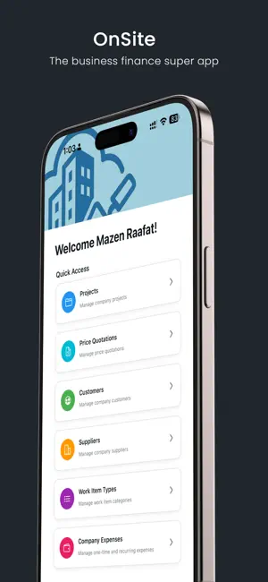 OnSite Solutions screenshot 1
