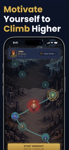 Push Up RPG Game - GymQuest Screenshot 3 of 5