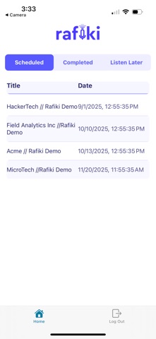 Rafiki AI: Sales Assistant iPhone screenshot
