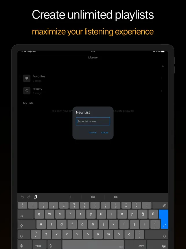 Listen to music offline4+_3