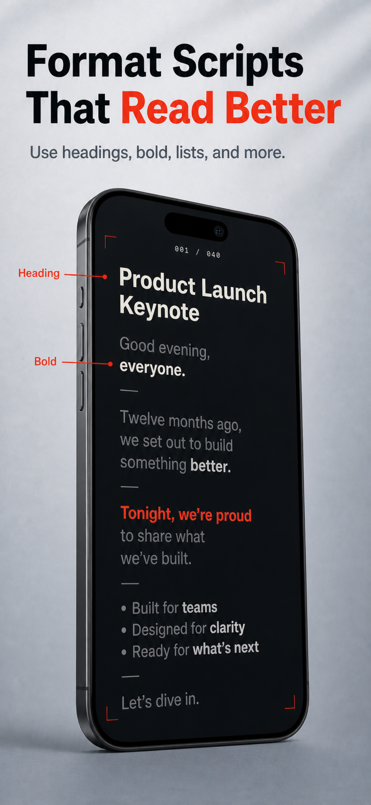 CueFlow - Voice Teleprompter screenshot 8