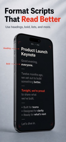 CueFlow - Voice Teleprompter Screenshot 7 of 7