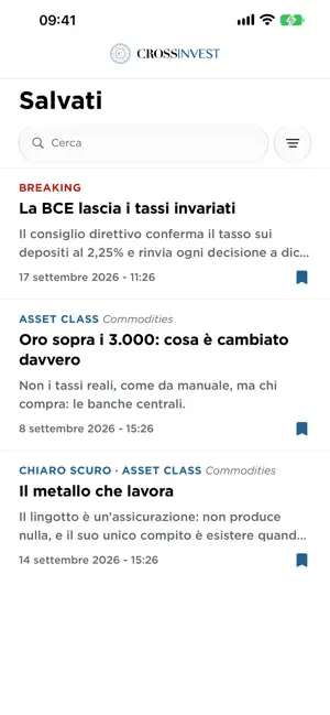 Crossinvest Insights screenshot 2