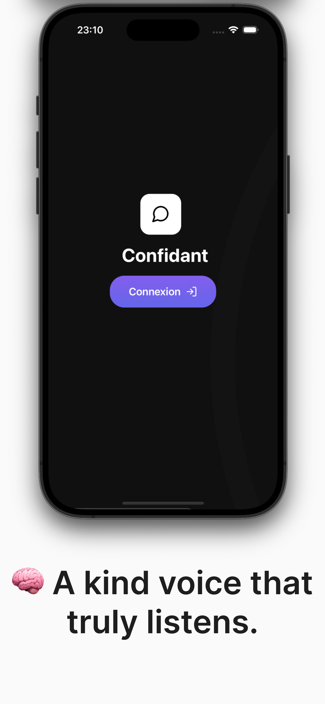 Confidant app