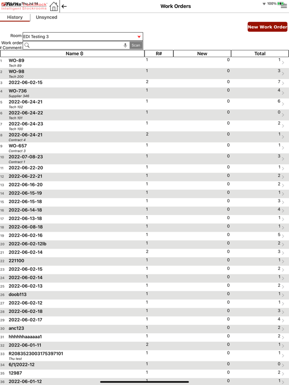 eTurns TrackStock iPad screenshot 3 - Business app