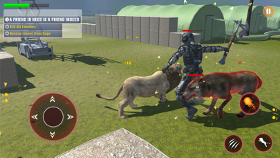 Wild Lion Simulator Lion Games Screenshot