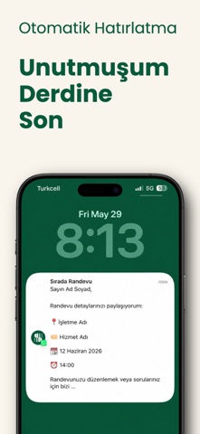 Sırada: Randevu Sistemi iPhone screenshot
