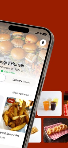 Hangry Burger iPhone screenshot