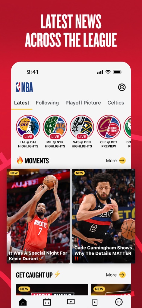 NBA: Live Games & Scores - Dernières Nouvelles NBA
