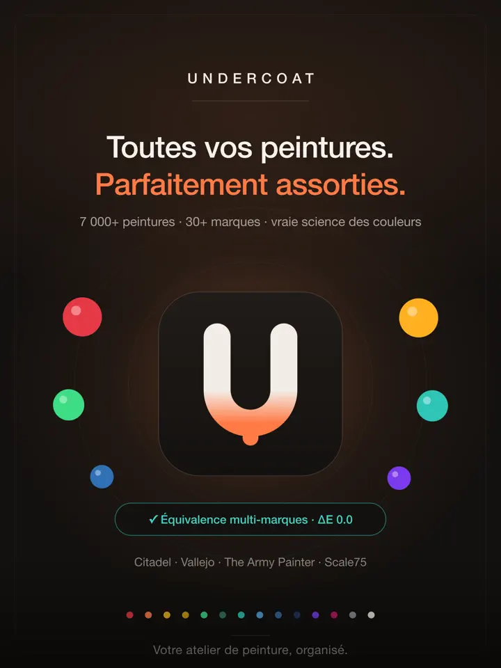 Undercoat sur iPad : capture d’écran 1 sur 8