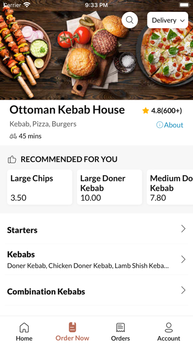 Ottoman Kebab House Screenshot