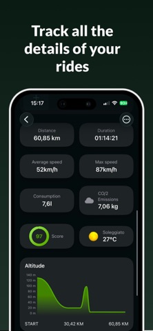 Ride Log: Motorcycle Tracker iPhone screenshot
