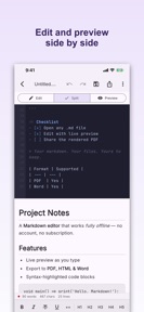 Markdown Editor and MD Viewer screenshot
