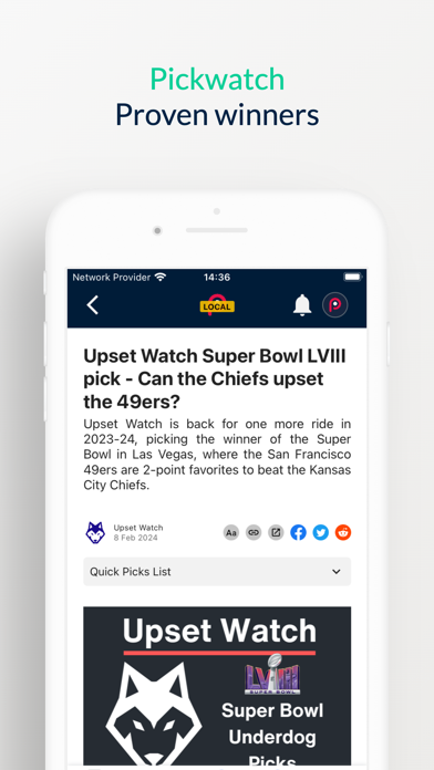 Pickwatch Screenshot