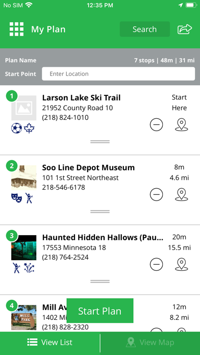 Visit Brainerd iPhone screenshot 7 - Travel app