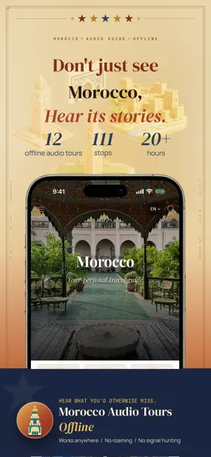 Morocco Audio Tours Offline screenshot 1