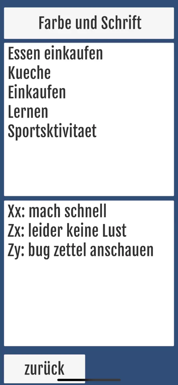 Screenshot #1 pour Notizbuch_17_12