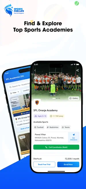 SFL: NextGen Sports Training iPhone screenshot 1