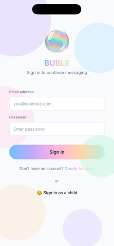 BUBLE Messenger Screenshot 1 of 7