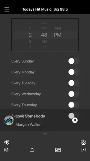 BIG 98.5, KHIC screenshot 4
