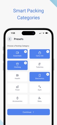 Packing List: Travel Checklist screenshot 3
