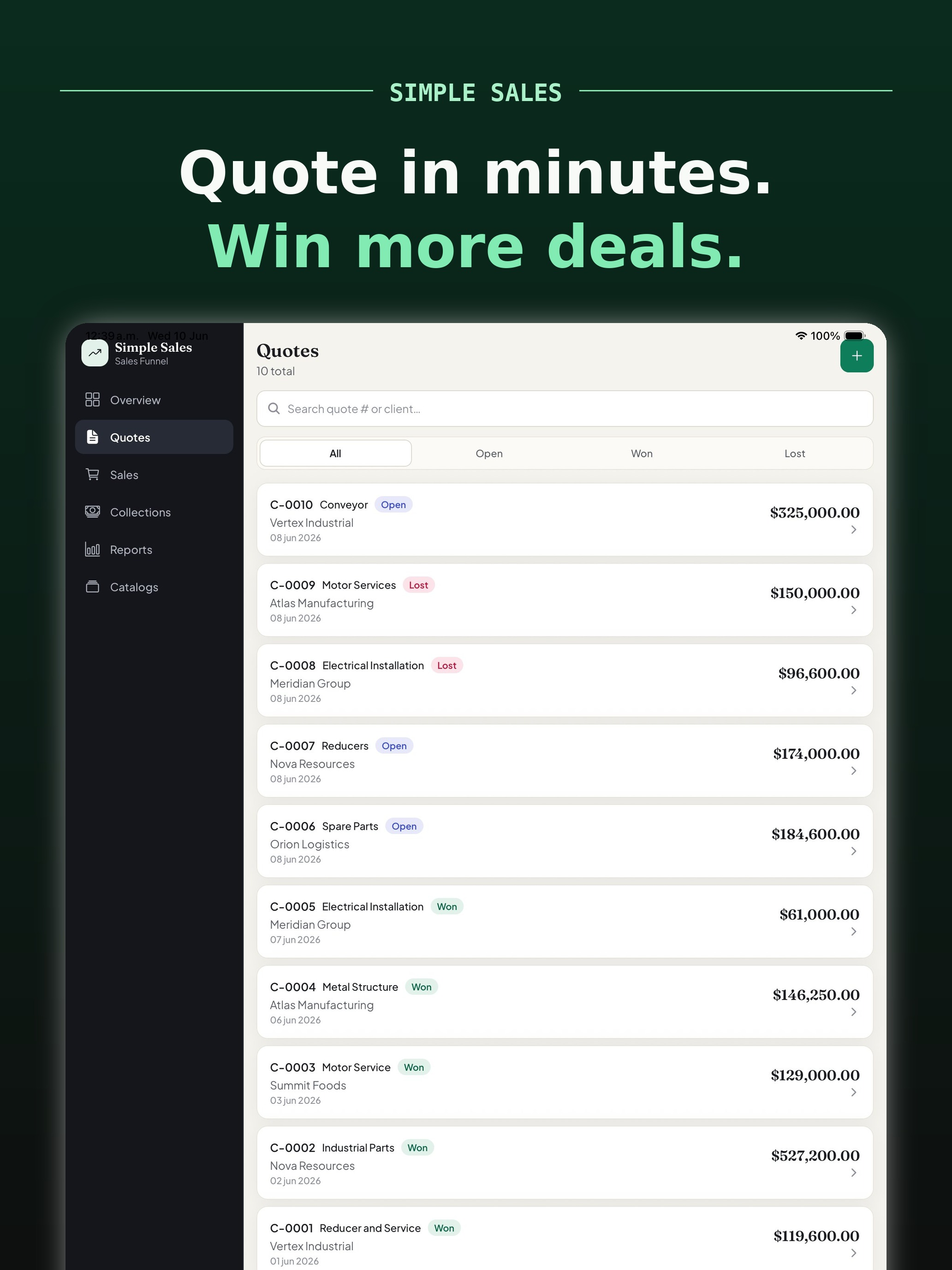 Simple Sales by SimpleApps