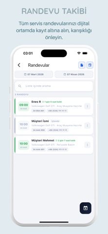 Araç Servisi - Servisium screenshot