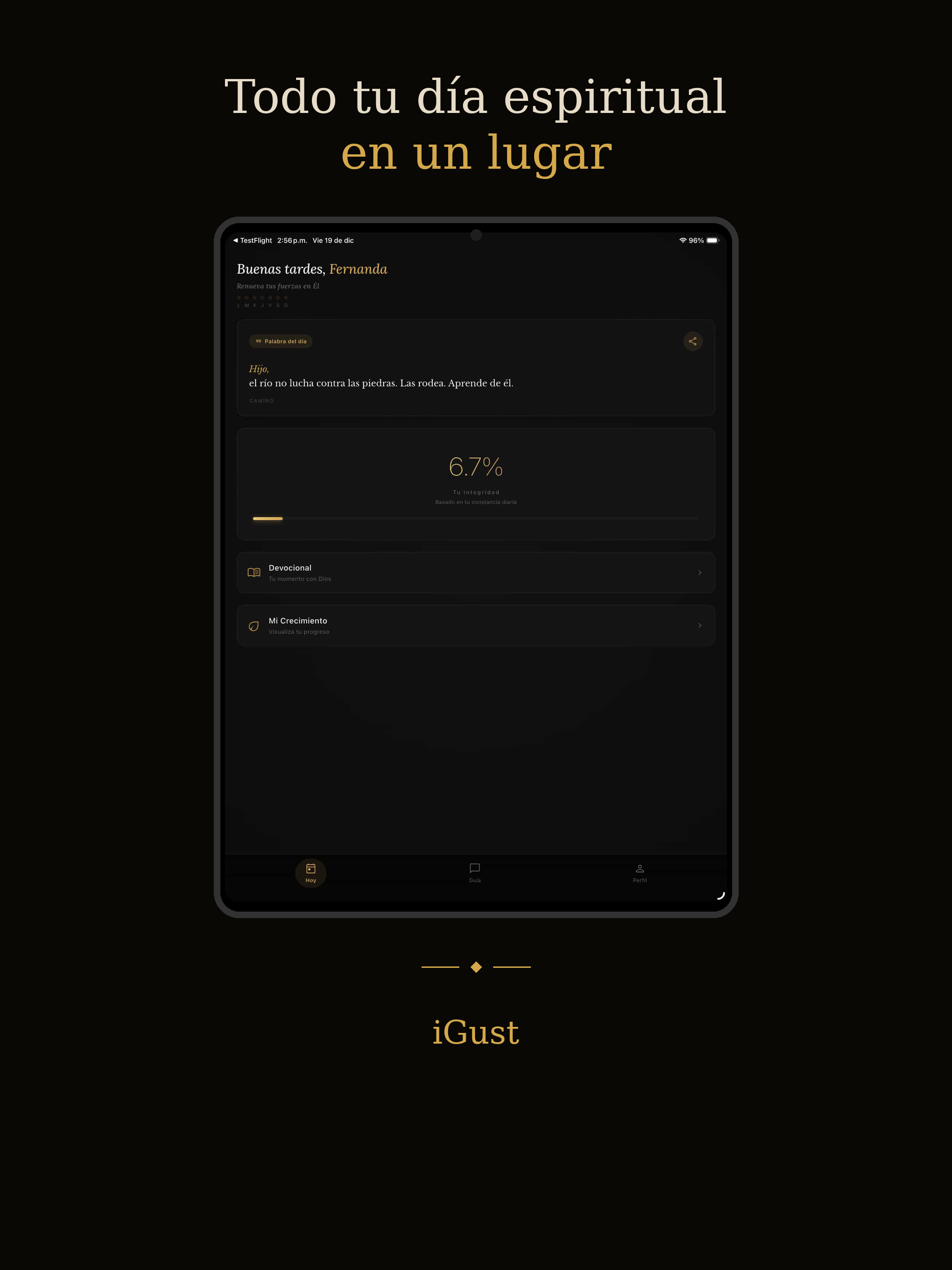 iGust: Revelaciones Bíblicas