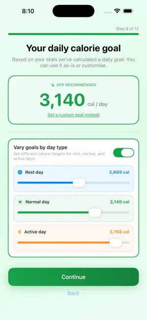 Nourish: AI Calorie Tracker screenshot 2
